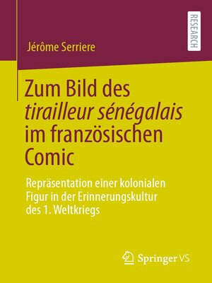 Zum Bild des tirailleur sénégalais im französischen Comic - ebook